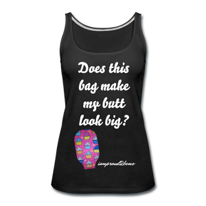 OSTOMY BAG HAPPY CUPCAKES Premium Tank Top (Adult) - black