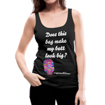 OSTOMY BAG HAPPY CUPCAKES Premium Tank Top (Adult) - black