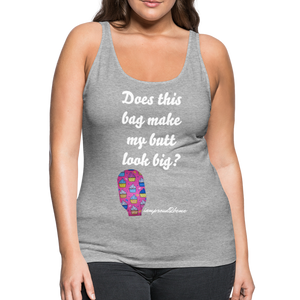 OSTOMY BAG HAPPY CUPCAKES Premium Tank Top (Adult) - heather gray