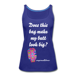 OSTOMY BAG HAPPY CUPCAKES Premium Tank Top (Adult) - royal blue