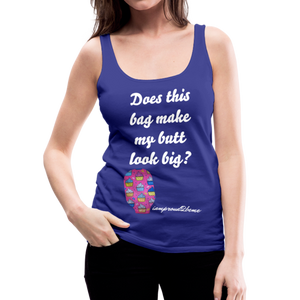 OSTOMY BAG HAPPY CUPCAKES Premium Tank Top (Adult) - royal blue
