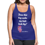 OSTOMY BAG HAPPY CUPCAKES Premium Tank Top (Adult) - royal blue
