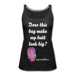 OSTOMY BAG HAPPY CUPCAKES Premium Tank Top (Adult) - charcoal gray