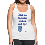 OSTOMY BAG MERMAID Premium Tank Top (Adult) - white