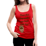 OSTOMY BAG POOP EMOJI Premium Tank Top (Adult) - red
