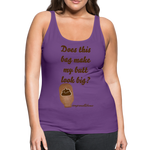 OSTOMY BAG POOP EMOJI Premium Tank Top (Adult) - purple