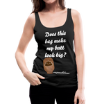 OSTOMY BAG POOP EMOJI Premium Tank Top (Adult) - black
