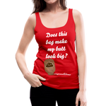 OSTOMY BAG POOP EMOJI Premium Tank Top (Adult) - red