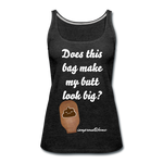 OSTOMY BAG POOP EMOJI Premium Tank Top (Adult) - charcoal gray