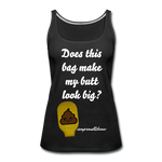 OSTOMY BAG POOP EMOJI  Premium Tank Top (Adult) - black