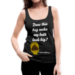 OSTOMY BAG POOP EMOJI  Premium Tank Top (Adult) - black