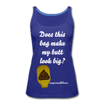 OSTOMY BAG POOP EMOJI  Premium Tank Top (Adult) - royal blue