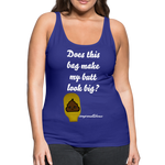 OSTOMY BAG POOP EMOJI  Premium Tank Top (Adult) - royal blue
