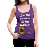 OSTOMY BAG POOP EMOJI  Premium Tank Top (Adult) - purple