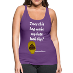 OSTOMY BAG POOP EMOJI  Premium Tank Top (Adult) - purple