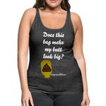 OSTOMY BAG POOP EMOJI  Premium Tank Top (Adult) - charcoal gray