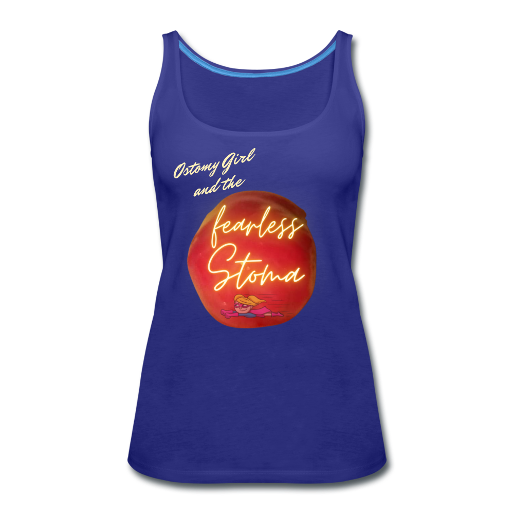 FEARLESS STOMA Women’s Premium Tank Top (Adult) - royal blue