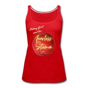 FEARLESS STOMA Women’s Premium Tank Top (Adult) - red