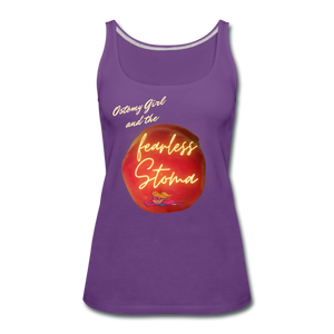 FEARLESS STOMA Women’s Premium Tank Top (Adult) - purple