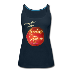 FEARLESS STOMA Women’s Premium Tank Top (Adult) - deep navy