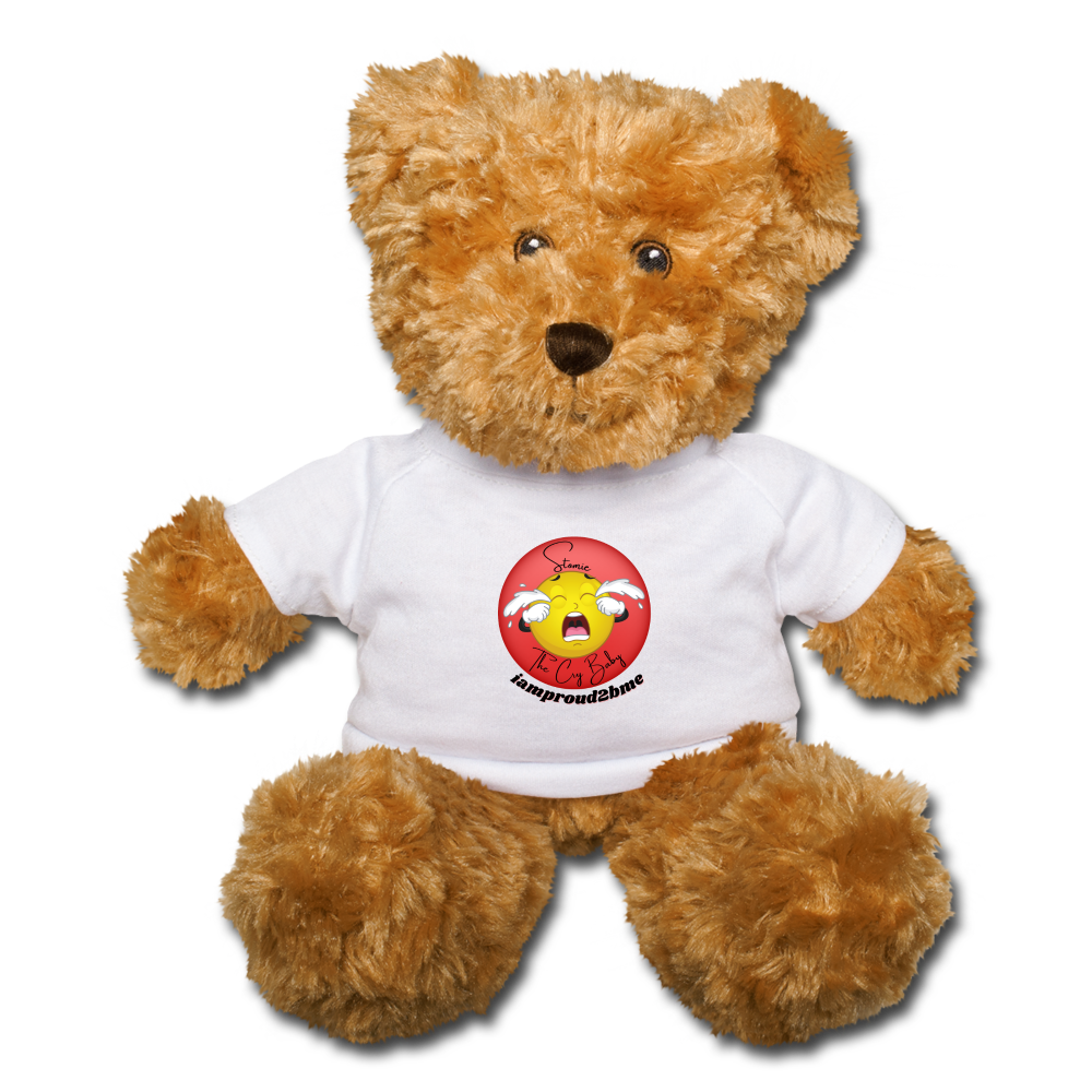 TEDDY BEAR Stomie The Crybaby - white