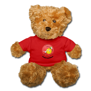 TEDDY BEAR Stomie The Party Animal - red