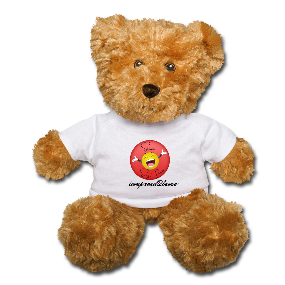 TEDDY BEAR Stomie Sings Praises - white