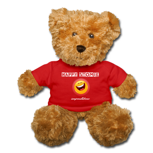 TEDDY BEAR Happy Stomie - red