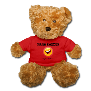 TEDDY BEAR Happy Stomie - red