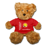 TEDDY BEAR Singing Stomie - red