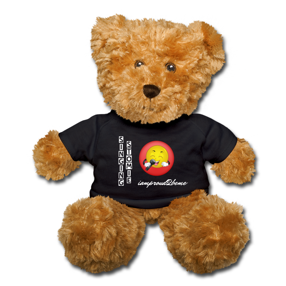 TEDDY BEAR Singing Stomie - black