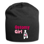 OSTOMY GIRL Jersey Beanie - black