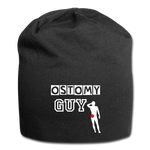 OSTOMY GUY Jersey Beanie - black