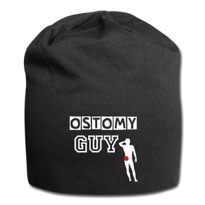 OSTOMY GUY Jersey Beanie - black
