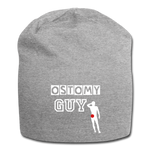 OSTOMY GUY Jersey Beanie - heather gray