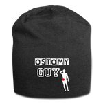 OSTOMY GUY Jersey Beanie - charcoal grey
