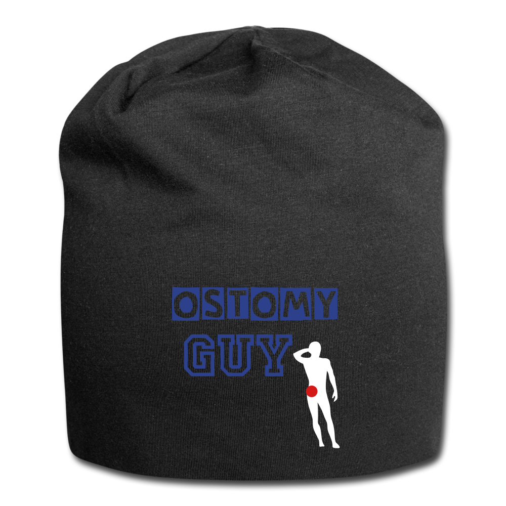 OSTOMY GUY Jersey Beanie - black