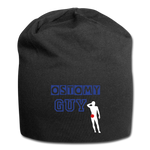 OSTOMY GUY Jersey Beanie - black