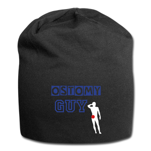 OSTOMY GUY Jersey Beanie - black