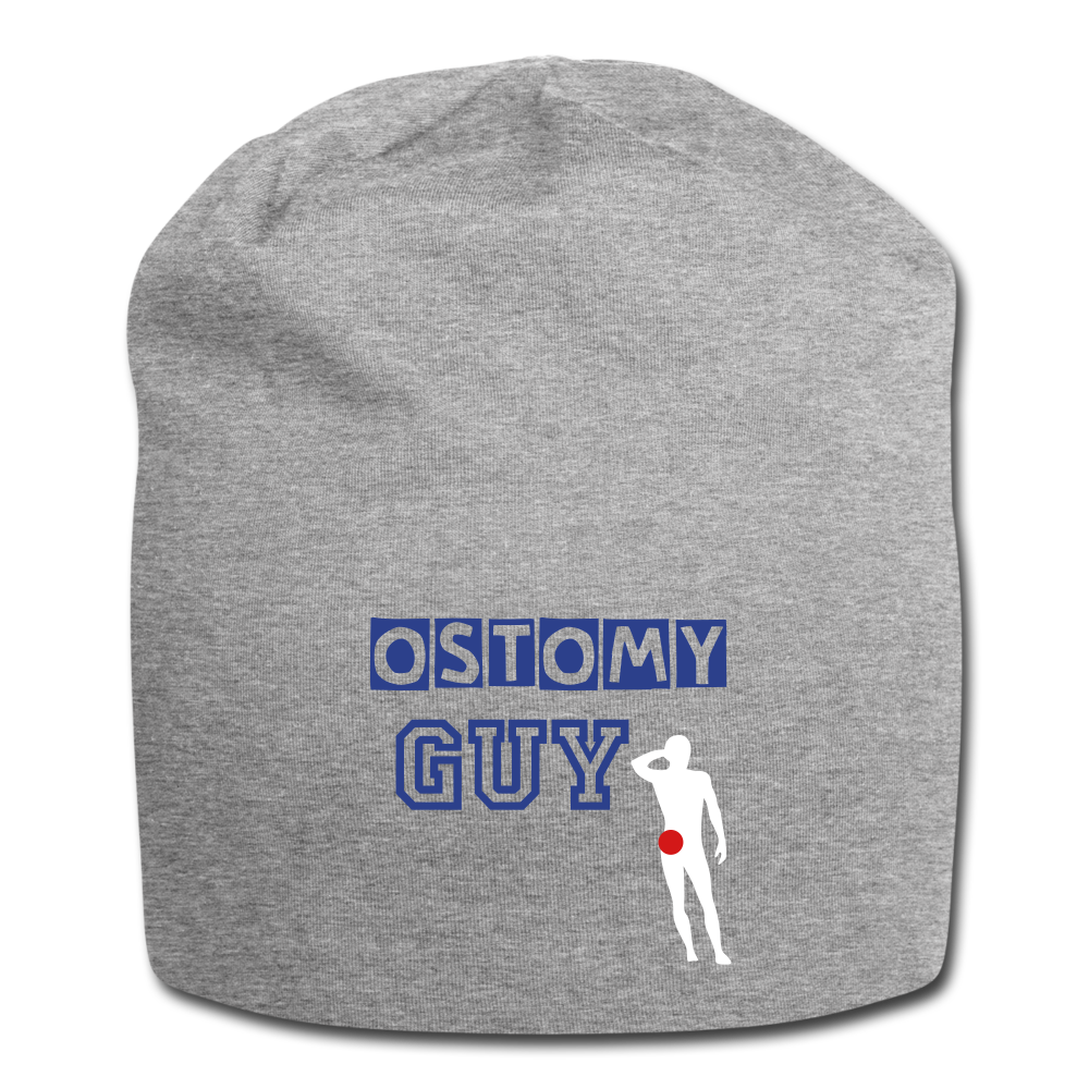 OSTOMY GUY Jersey Beanie - heather gray