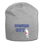 OSTOMY GUY Jersey Beanie - heather gray
