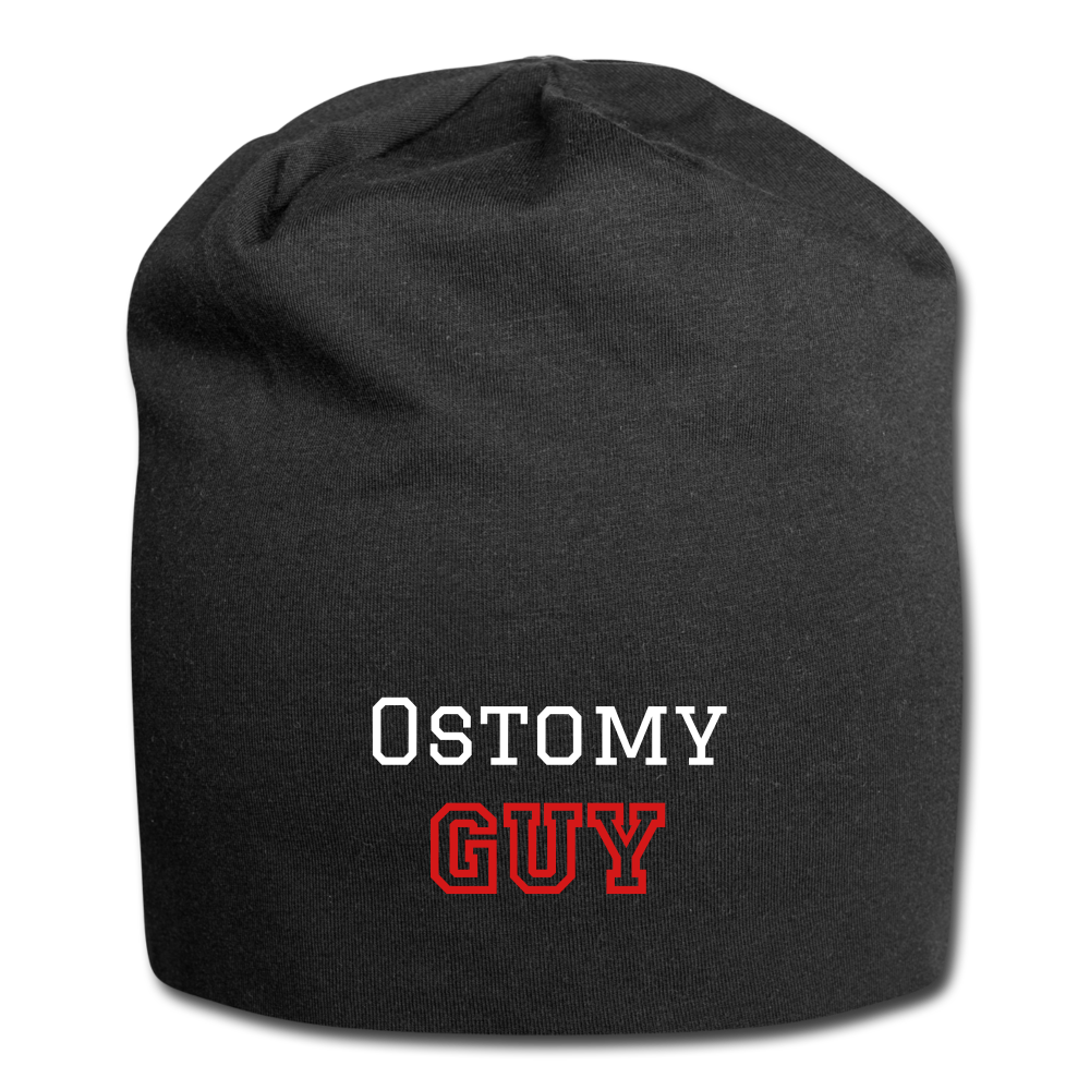 OSTOMY GUY Jersey Beanie - black