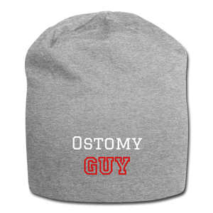 OSTOMY GUY Jersey Beanie - heather gray