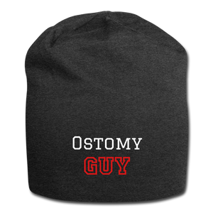 OSTOMY GUY Jersey Beanie - charcoal grey