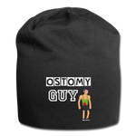 OSTOMY GUY Jersey Beanie - black