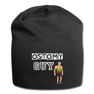 OSTOMY GUY Jersey Beanie - black