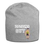 OSTOMY GUY Jersey Beanie - heather gray