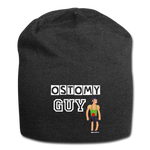 OSTOMY GUY Jersey Beanie - charcoal grey