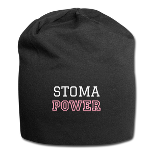 STOMA POWER Jersey Beanie - black