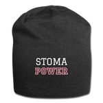 STOMA POWER Jersey Beanie - charcoal grey